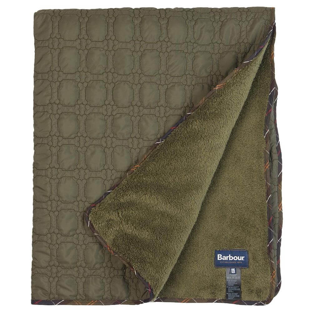 Barbour Dog Bone Quilted Blanket